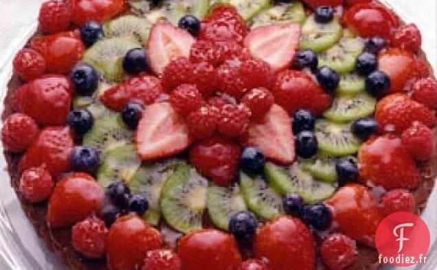Génoise Au Chocolat Aux Fruits Frais
