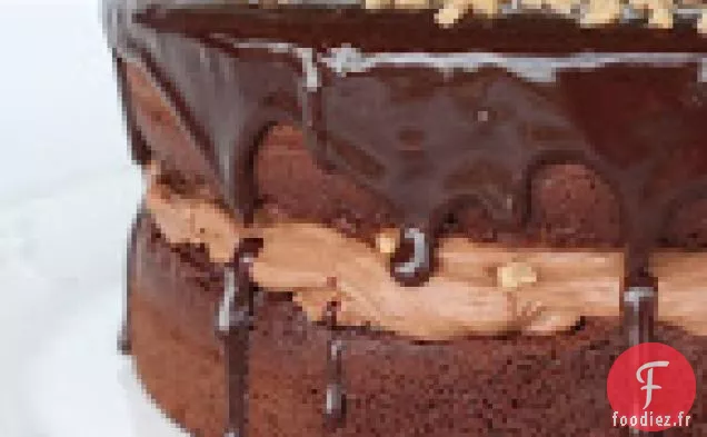 Gâteau Croquant à la Mousse Au Chocolat