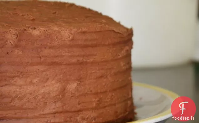 Gâteau de Célébration Au Chocolat Riche