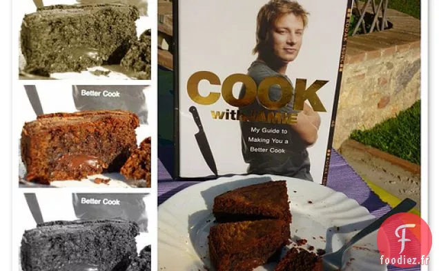 Gâteau au chocolat aux deux noix de Jamie Oliver