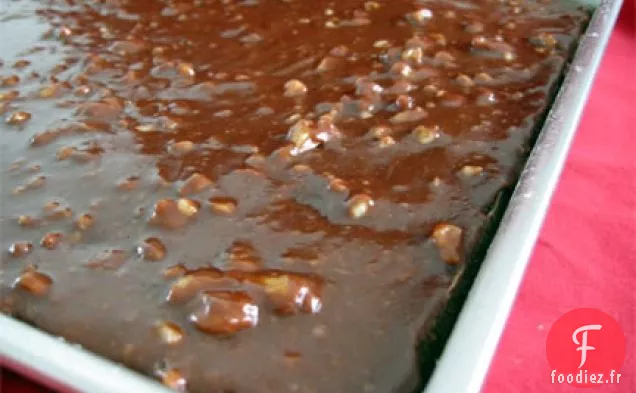 Gâteau en Feuille de Chocolat Rétro de Maman (aka Gâteau en feuille de Texas)