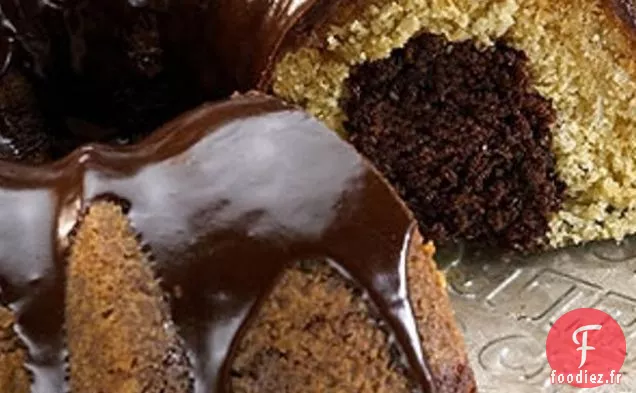 Gâteau Tourbillon Aux Pépites Blanches Et Chocolat À La Noix De Coco