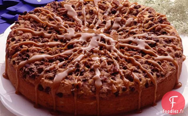 Gâteau au Café Streusel Au Chocolat Et Au Caramel