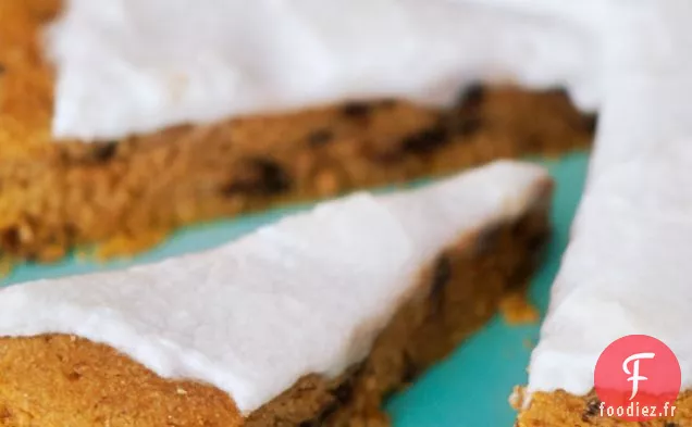 Gâteau Aux Biscuits Aux Pépites De Chocolat (Sans gluten Et Végétalien)