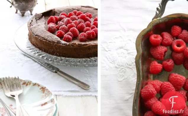 Gâteau au Chocolat Et aux Noisettes Sans Farine