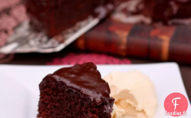 Gâteau de Boue Au Chocolat Double