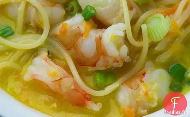 Soupe de Crevettes à la Noix De Coco