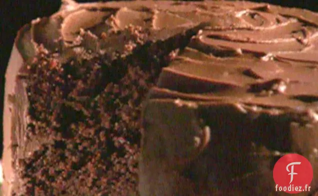 Gâteau Fudge Au Chocolat
