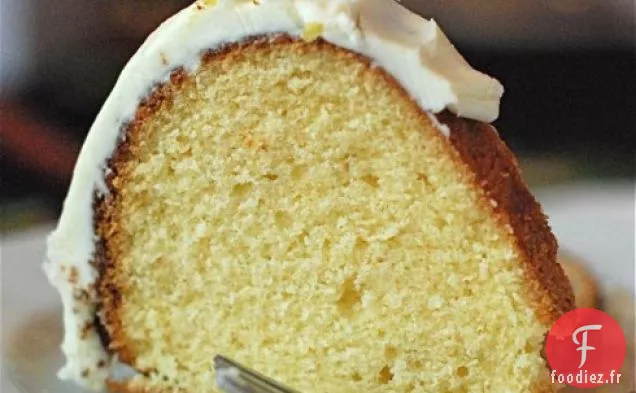Gâteau Bundt Au Lait De Poule Avec Crème Au Beurre Au Lait De Poule