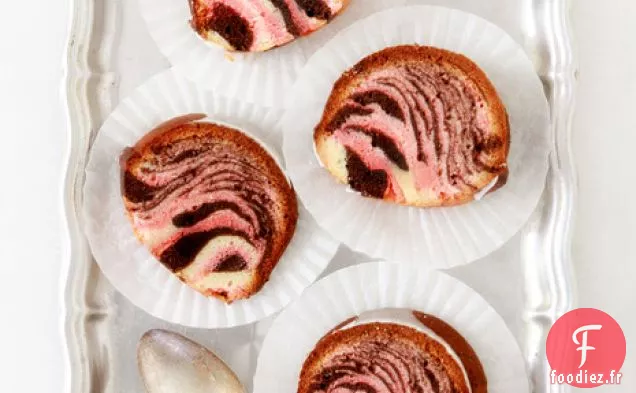 Gâteau Bundt Zèbre Napolitain