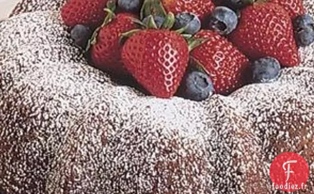 Gâteau Bundt au Cacao Étoilé