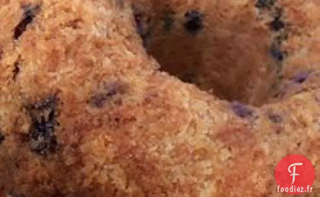 Gâteau Bundt au Citron Friable avec Glaçage