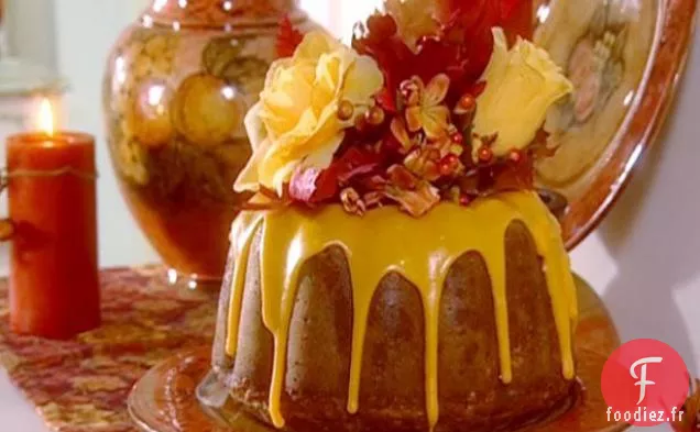 Gâteau Bundt à la Citrouille Épicé avec Glaçage aux agrumes