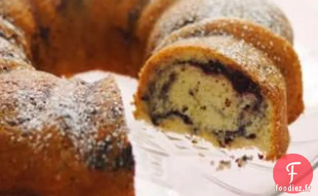 Gâteau Bundt aux Cerises Noires