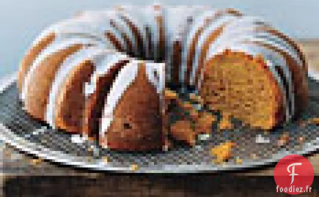 Gâteau Bundt Aux Épices À La Citrouille Avec Glaçage Au Babeurre