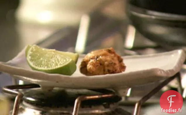 Gâteaux aux Crevettes Frites