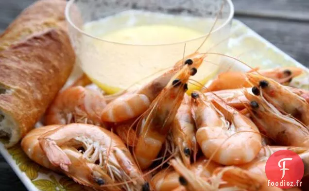 Ébullition de Crevettes à la Bière