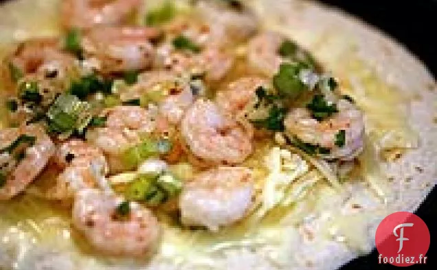 Quesadilla aux Crevettes