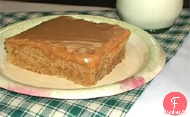 Gâteau en Feuille de Beurre d'Arachide