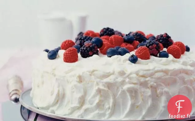 Gâteau aux baies et au citron