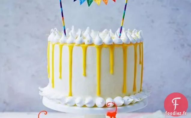 Un Gâteau Aux Carottes Plutôt Agréable Avec Glaçage Au Mascarpone Au Citron Vert