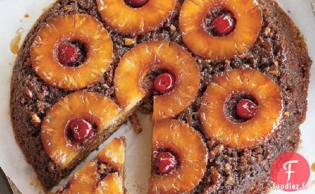 Gâteau aux Carottes à l'envers à l'Ananas