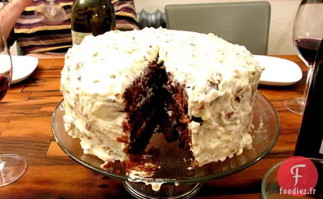 Gâteau Aux Carottes à Trois Couches