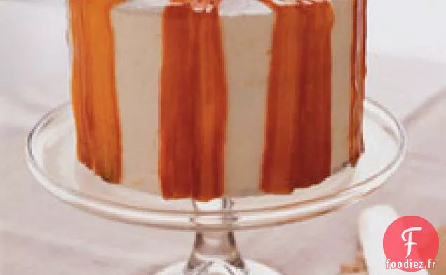 Gâteau À La Carotte Et Au Gingembre Avec Glaçage Au Fromage À La Crème À L'Orange