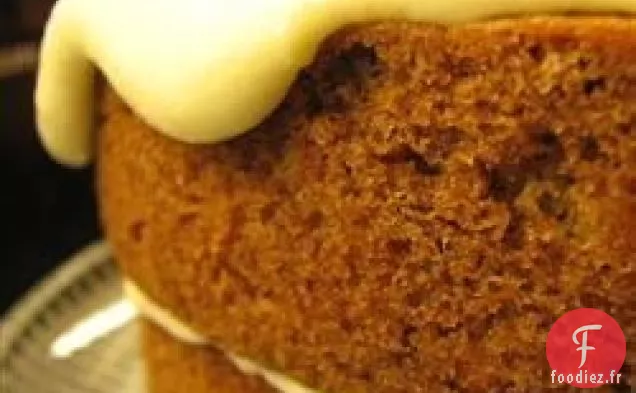 Gâteau Aux Carottes Impressionnant Avec Glaçage Au Fromage À La Crème