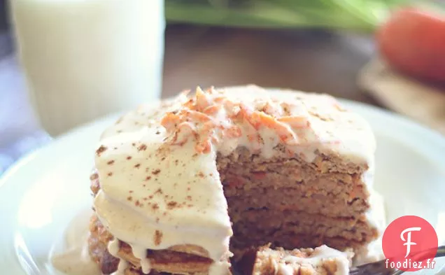 Crêpes Protéinées au Gâteau aux Carottes