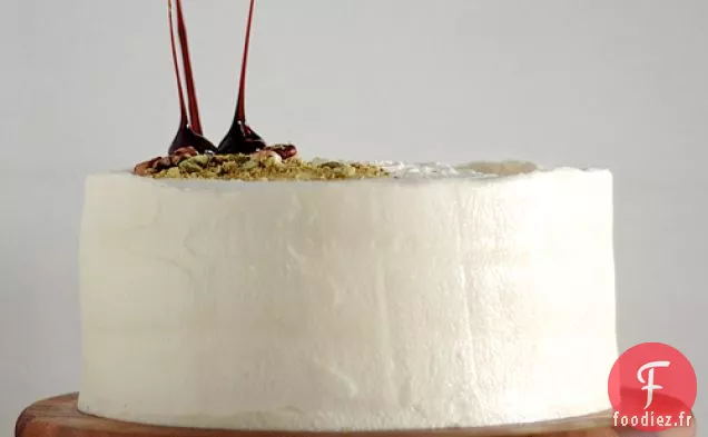 Gâteau aux Carottes avec Glaçage au Fromage à la Crème à l'Érable