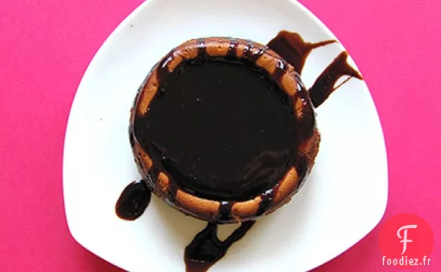 Gâteau au fromage au Fond de Brownie Blackout