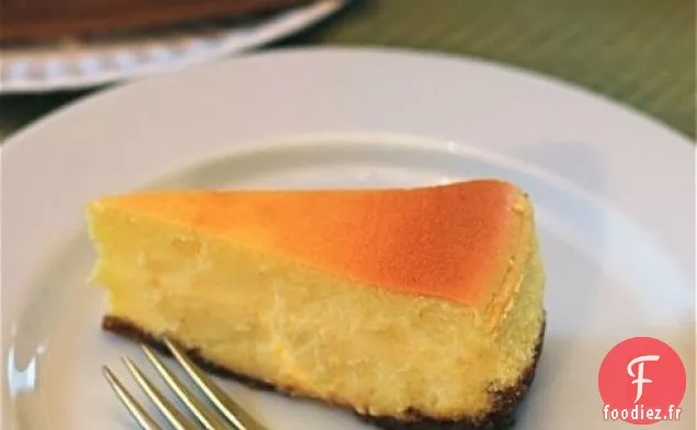 Cheesecake Au Citron Meyer Avec Croûte De Pain D'Épice