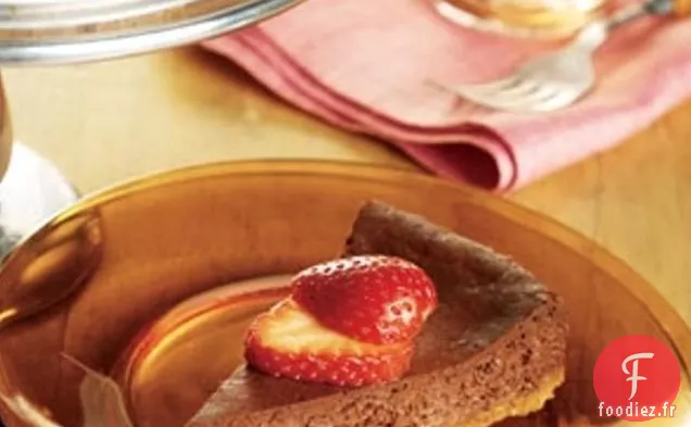 Gâteau au Fromage Chocoberry Garni