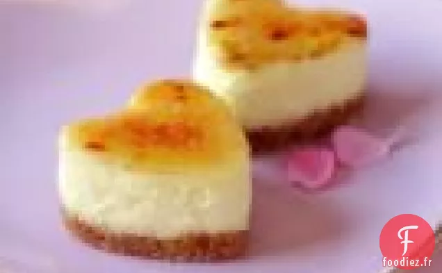 Mini Gâteaux au Fromage Brûlés