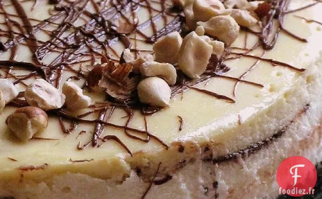 Gâteau au fromage Nutella Ripple