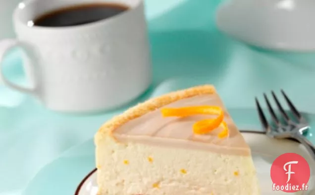 Gâteau au Fromage à l'Orange