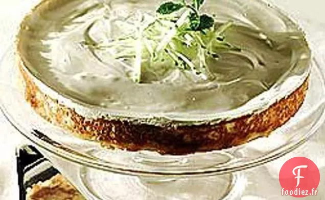 Gâteau Au Fromage Aux Pommes Caramélisées