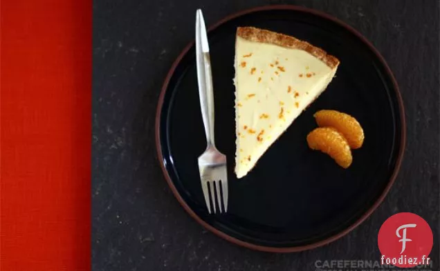 Gâteau au fromage à la Mandarine sans Cuisson