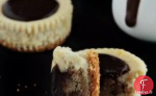 Mini Gâteaux au Fromage à la Pâte à Biscuits aux Pépites de Chocolat