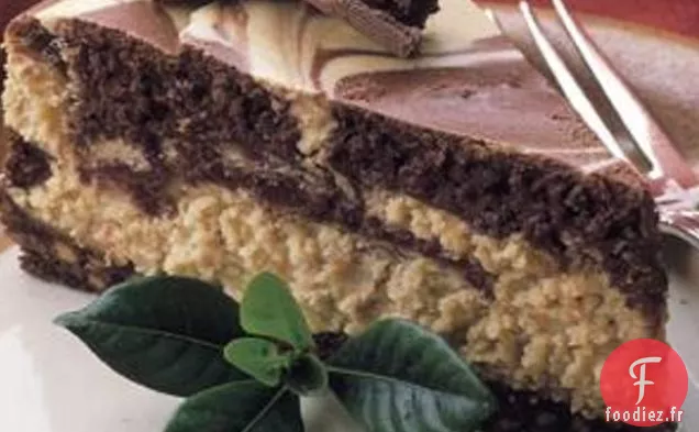 Gâteau au fromage au Marbre de Reese