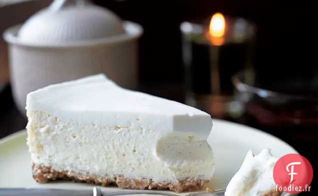 Gâteau au Fromage à la Gousse de Vanille et Croûte de Noix