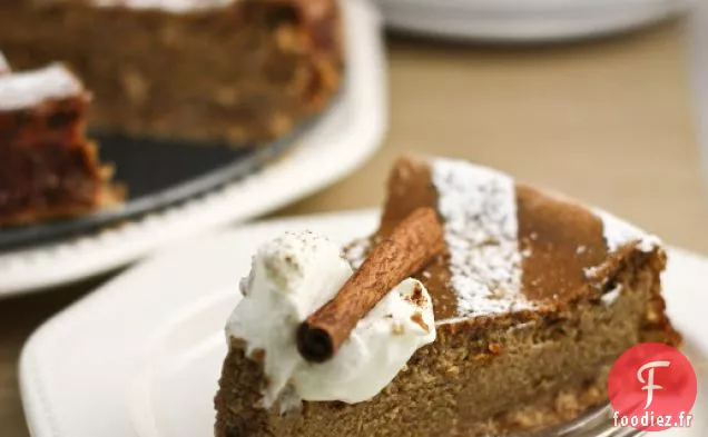 Gâteau au Fromage Latte aux Épices à la Citrouille