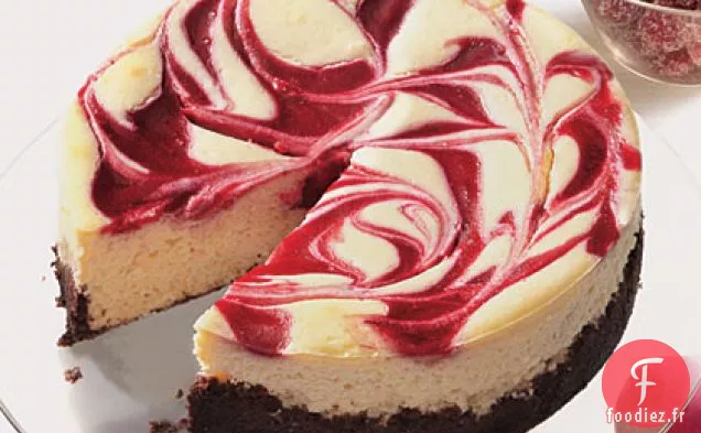 Gâteau au fromage Tourbillon aux Canneberges