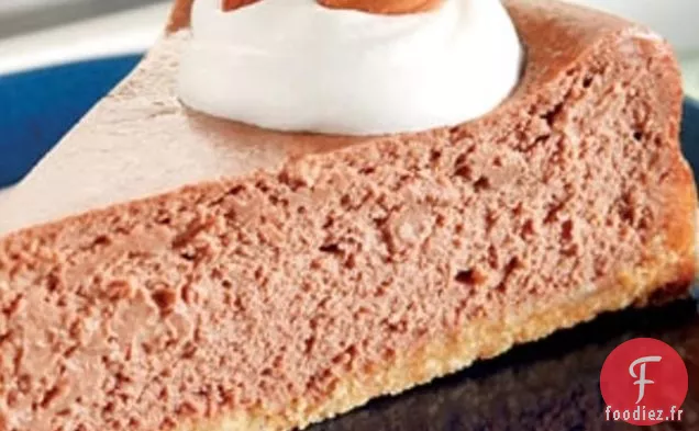 Gâteau au Fromage Au Chocolat Et aux Amandes