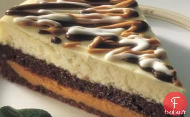 Gâteau au Fromage Triple Couche