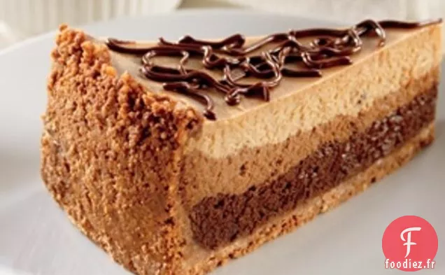 Gâteau Au Fromage En Couches Au Chocolat Noir Spécial Hershey