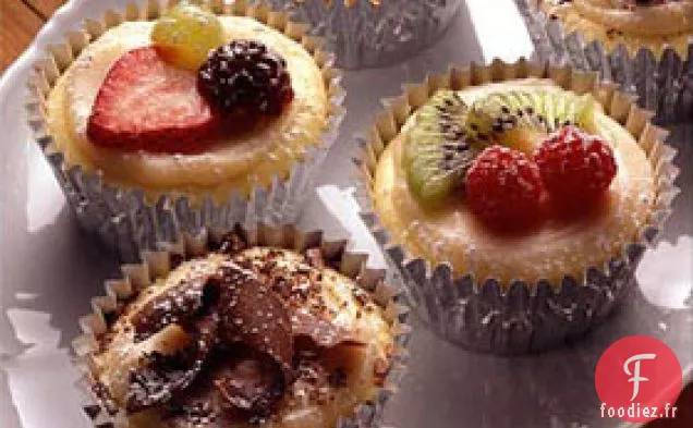 Mini-gâteaux au fromage faciles