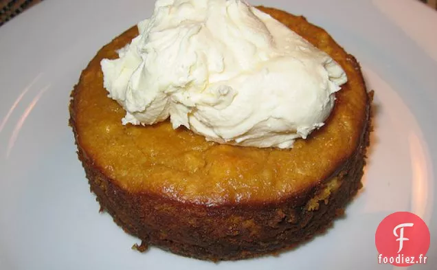 Gâteau au Fromage Tarte à la Citrouille à l'Érable