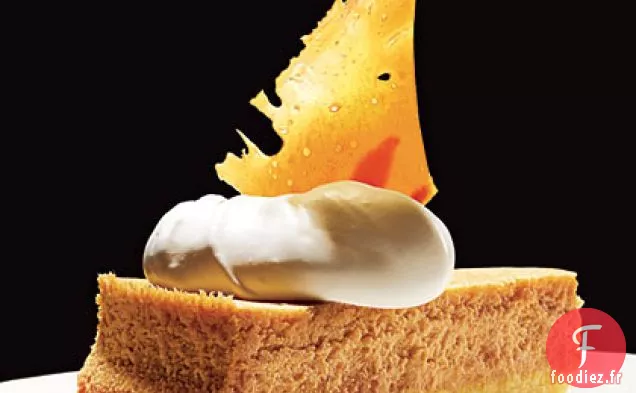 Gâteau au Fromage Citrouille-Amande
